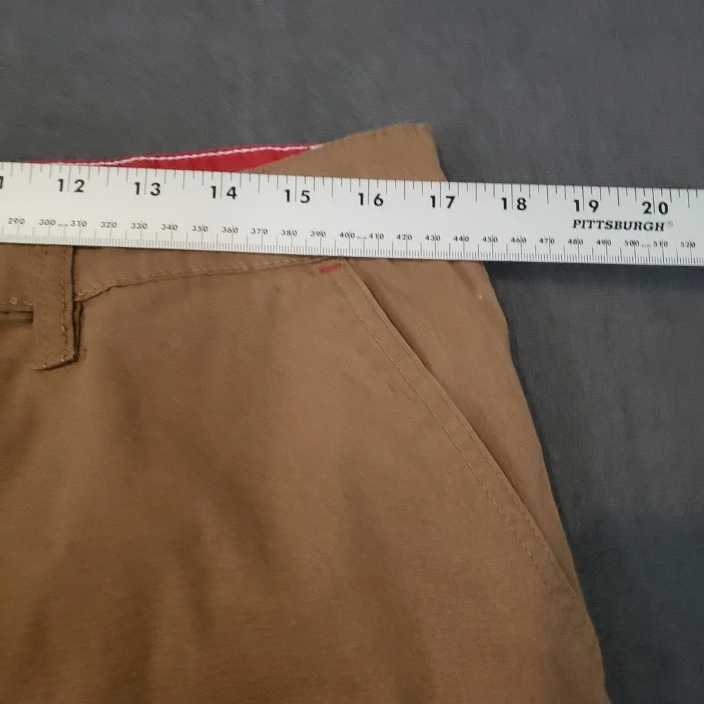 Monument Shorts Mens 36 Khaki Flex Tech‎ Cargo Stretch Performance